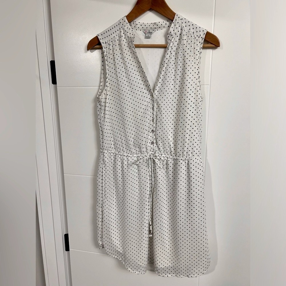 Guess White Polkadot Dress - Picture 2 of 6